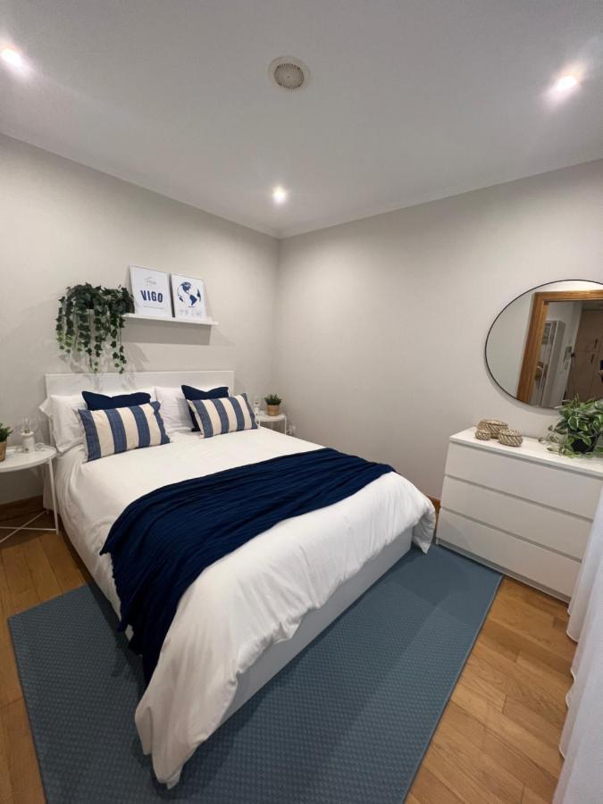 The Blue Flat Vigo Appartement Buitenkant foto
